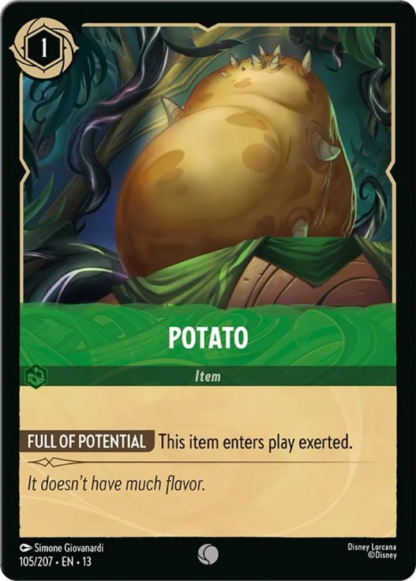 coflorcana's tweet photo. 🚨New #lorcana card!🚨

As an Idahoan...I'm surprisingly proud of this card https://t.co/rudEzrx1Sg