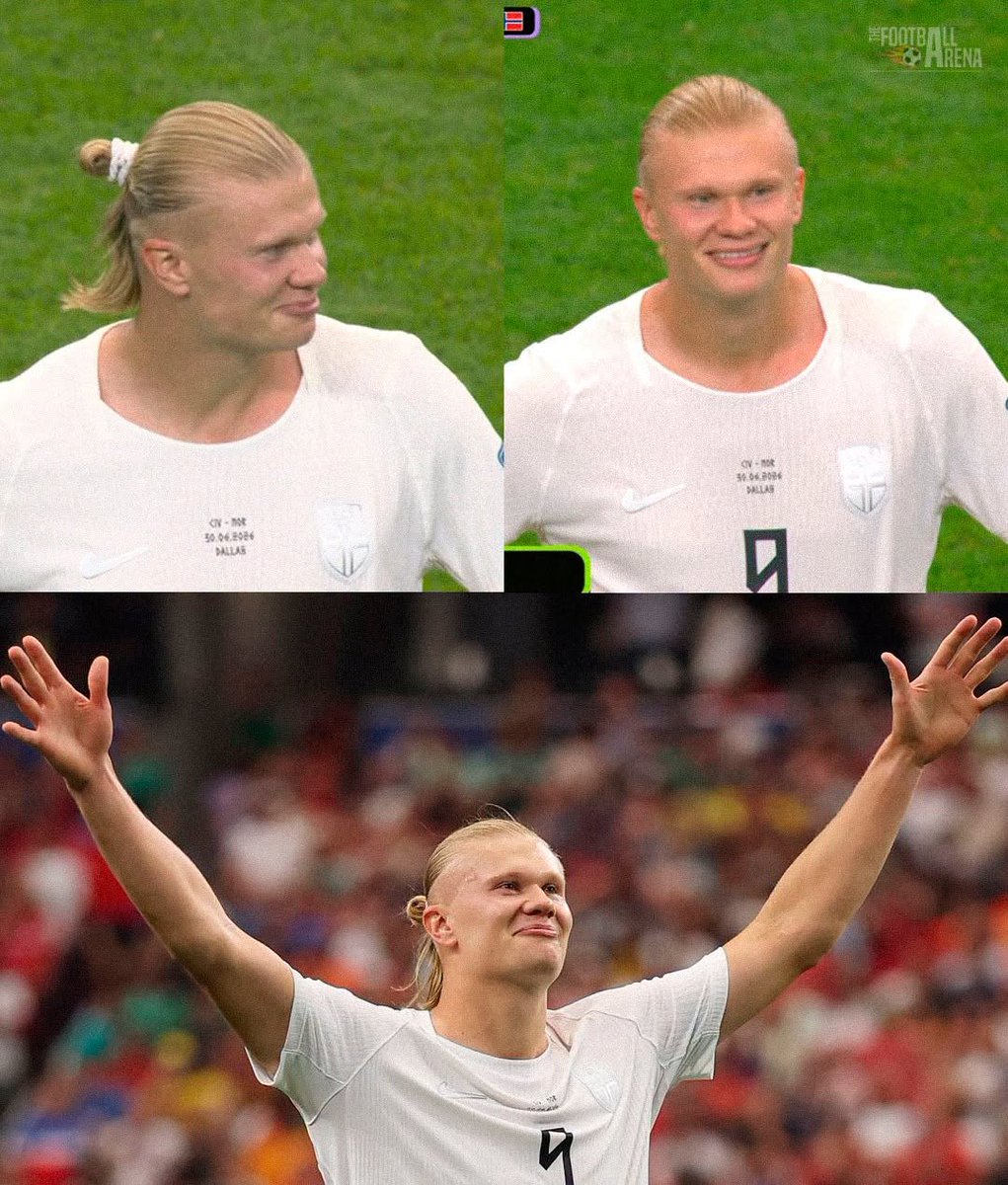 __McStyle__'s tweet photo. ⚽️⚽️ vs Iraq
⚽️⚽️ vs Senegal
⚽️ vs Ivory Coast

Erling Haaland has scored in every game he's played at his first World Cup

He's now just one goal behind Leo Messi in the race for the GB

 🇦🇷 6  Lionel Messi
🇳🇴 5  Erling Haaland

and what if he just play last time against France? https://t.co/haDK63gjXs