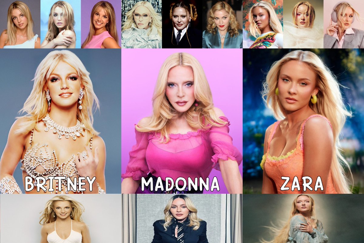 SimusAlvi's tweet photo. | 🎤 GRAN FINAL 🎤 |
#SimulacionMusicQueens 🎙️

Finalistas:

👑 Britney Spears
👑 Madonna
👑 Zara Larsson

Responde a este tweet con GANAR + NOMBRE (tu favorita). La más votada será la GANADORA. https://t.co/fwLQ1cj4pN