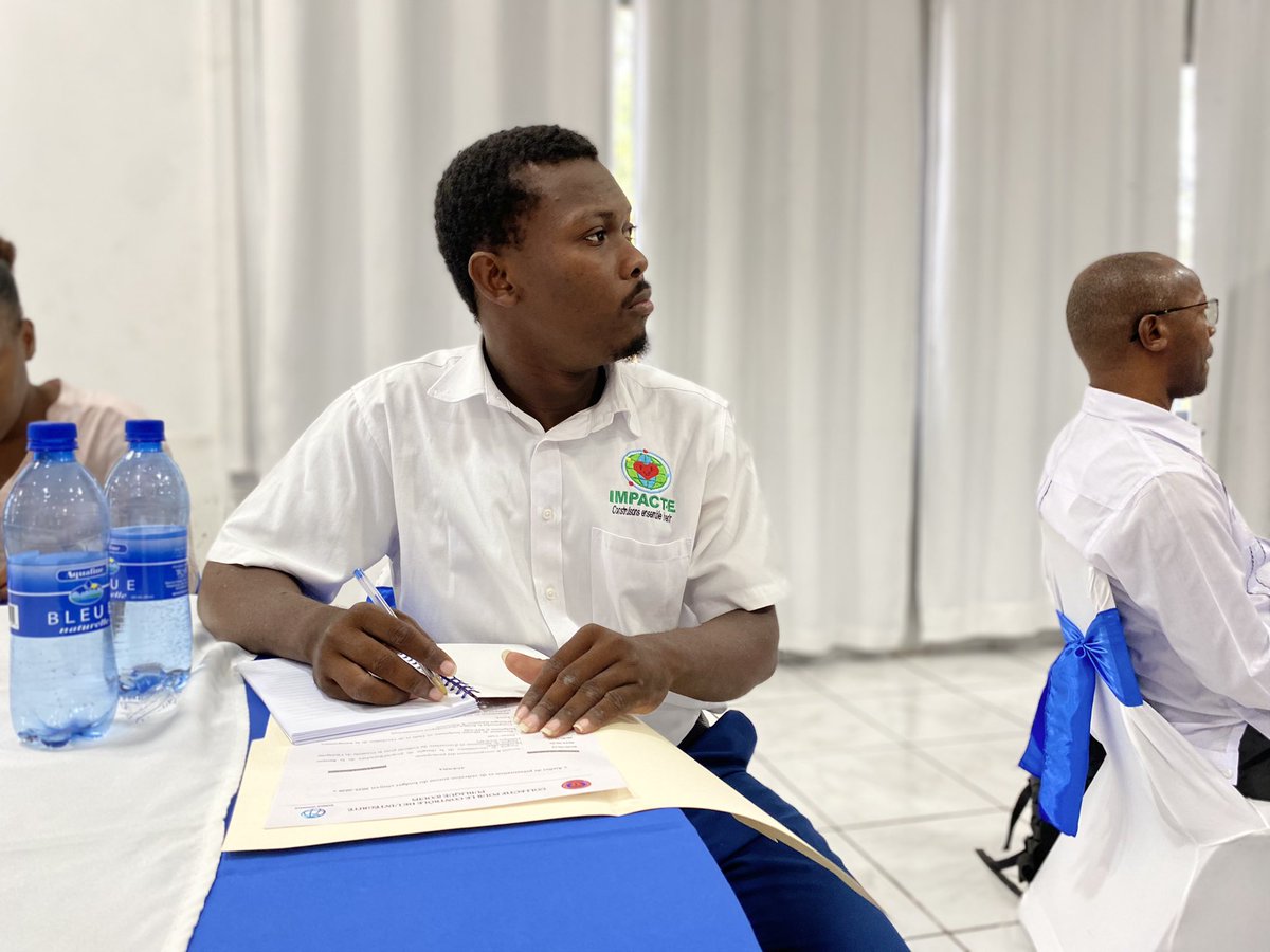 ImpacteHT's tweet photo. IMPACT-E a pris part à l'Atelier national sur le Budget Citoyen 2025-2026

Suite à l’invitation du @MEFHaiti, @ImpacteHT a eu l’honneur de participer à l'atelier national de présentation et de réflexion sur le Budget Citoyen 2025-2026, avec la @Banquemondiale et le @COCIP https://t.co/NdBBSp1Sao