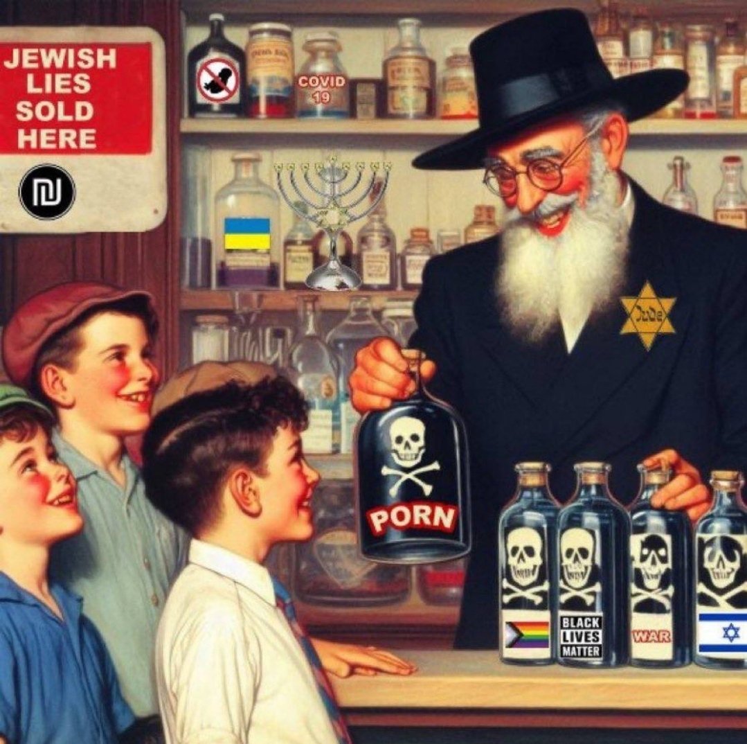 smuWhite's tweet photo. @RecTheRegime Khazarian mafia propaganda..

Always them! https://t.co/XUzj0cYmkB