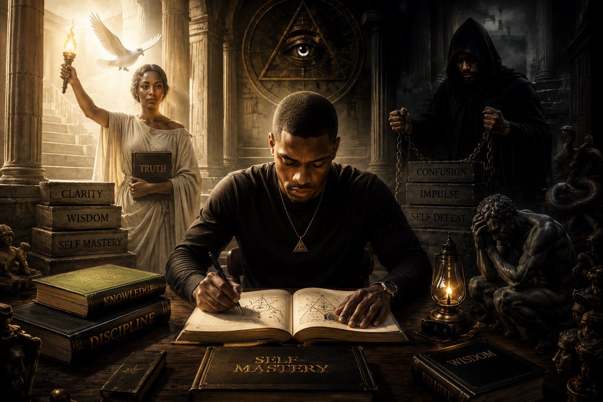 THAEDLIGHT's tweet photo. To seek the Light is to seek clarity over confusion, wisdom over impulse, and self-mastery over self defeat. It is a commitment to elevate your thinking, refine your actions, and align your life with principles that build rather than destroy.
#IAM https://t.co/h29nq338ip