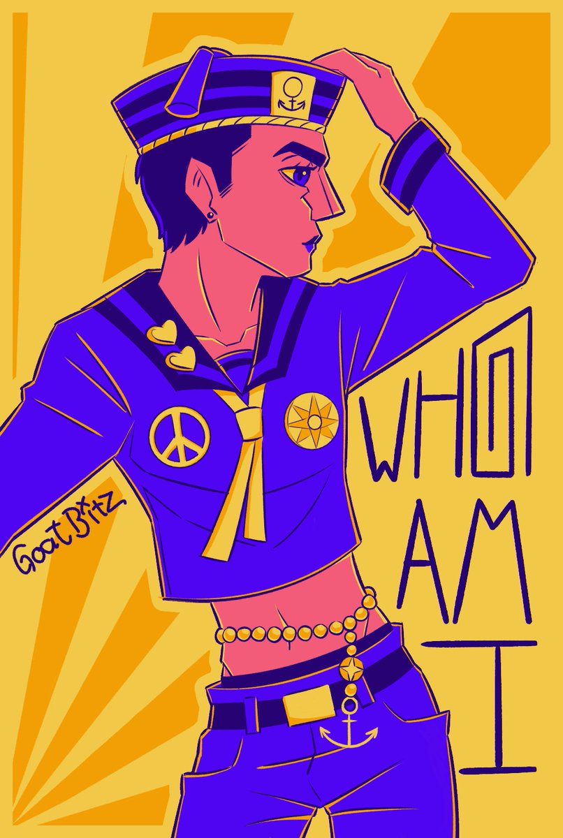 Goatbitz's tweet photo. Who is he? #jojolion #jjba https://t.co/x4HWn8Dwhk
