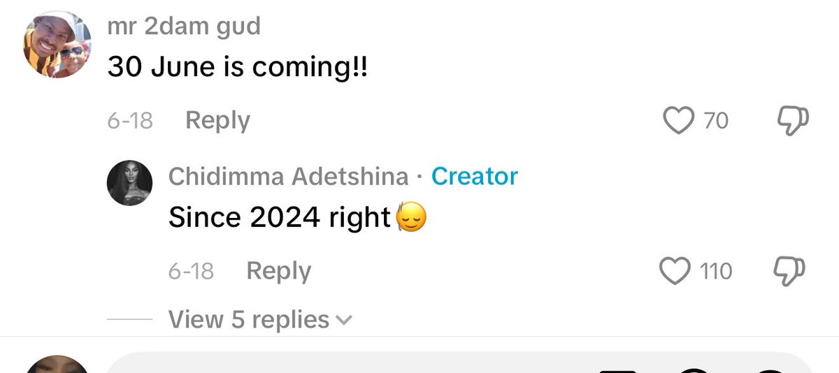 RamaphiriMpho's tweet photo. Sorry but Chidinma saying Saying since 2024 was proof that our government is weak @GovernmentZA @HomeAffairsSA she noticed that you are clowns 🙊🙊 https://t.co/FiuzHvP0i5