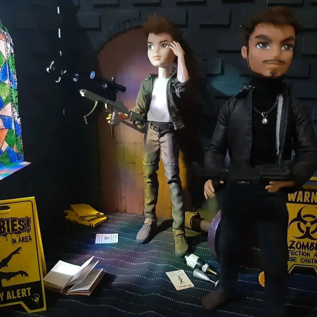 Sakagami_Yuuki's tweet photo. #NivanfieldWeek2026 Day 2 - Warzone

An oldie but goodie. This photo is a couple of years old, but it fits the theme perfectly. The OG dolls exploring a potential infected zone.

#nivanfield #REBHfun #ChrisRedfield #PiersNivans https://t.co/UK1EaFA3jW