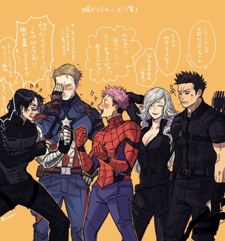 UniversalWalls's tweet photo. Yuji would make an incredible spiderman https://t.co/nUEyeXBMpE