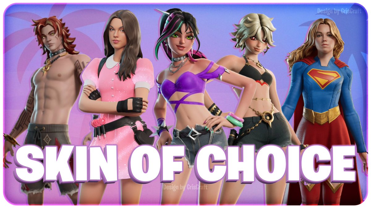 CrisCraft1304's tweet photo. 🎁 Skin of Choice Giveaway 🎁

Hope this makes someone's day a little brighter. 💛

How to join ✨
➥ Follow @CrisCraft1304 &amp; @Alesix_xo
➥ Like this post
➥ Repost
➥ Tag a friend (tag me if you don't have anyone 🤝)

Ends in 48 hours! ⏰ https://t.co/fCsskWvEXG