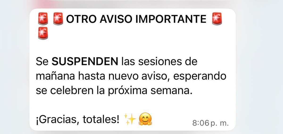 ectorjaime's tweet photo. Se cancela la reunión de la Comisión de Salud de mañana, en la que se revisarían reformas sobre lactancia, donación de órganos, reembolso de gastos médicos🚨

La comisión tiene un rezago del 94% con apenas 30 iniciativas dictaminadas de 515 pendientes. ¡La salud no es prioridad!

Sin motivo alguno se sigue retrasando y acomulando el trabajo, los avance de temas relevantes para el sector salud estan atrasados.