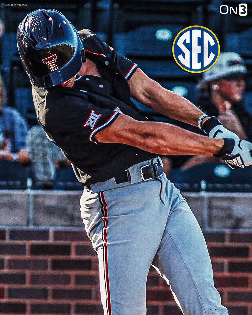 TransferPortal's tweet photo. Two SEC teams are battling for Texas Tech OF transfer Connor Shouse, @PeteNakos reports👀

Shouse batted .353 with 10 HR this past season.

Details: https://t.co/wJbCe2Q4rK https://t.co/75v0l1iNr0