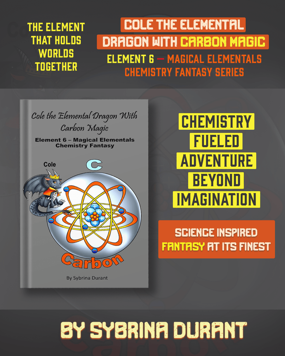ARTofWriting's tweet photo. Carbon creates life. Carbon can destroy it. Can Cole the Elemental Dragon stop a mad genius before all of MarBryn becomes a lifeless wasteland? By @Sybrina_spt

Available on - Amazon https://t.co/EluDOY84v4