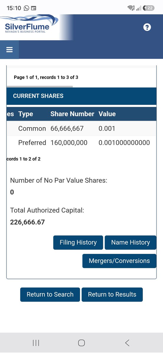 PennyStock_es's tweet photo. $WNRS does NOT have 20B authorized shares.  
That number is old and comes from outdated data feeds.
📌 REAL AS (Nevada): 226.6M  
✔ Common: 66.6M  
✔ Preferred: 160M  
The reverse split PR is explicit:  
“The reverse split will not change the number of authorized shares.” #otc https://t.co/aBdbylDMrJ