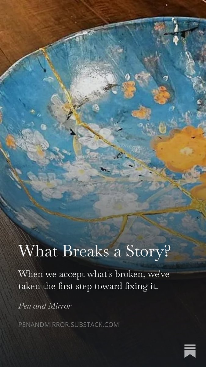 ekbuege's tweet photo. As storytellers, we get to give people hope that they can change and be the person they want to be--but only if we're willing to put our stories themselves through the same process. Link in the replies. https://t.co/04M5C7s3OV