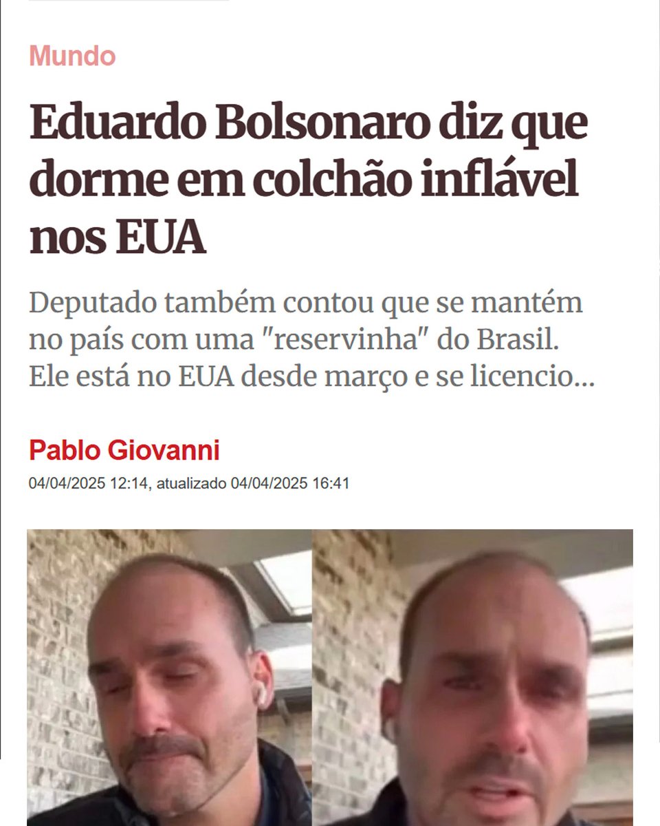 o_jurunense's tweet photo. 23:59h - "Eu durmo num colchão inflável nos EUA"

00:00h - Hotel de luxo pra assistir a Copa na área VIP com ingressos a R$ 100 mil https://t.co/zAGHwMrUKP