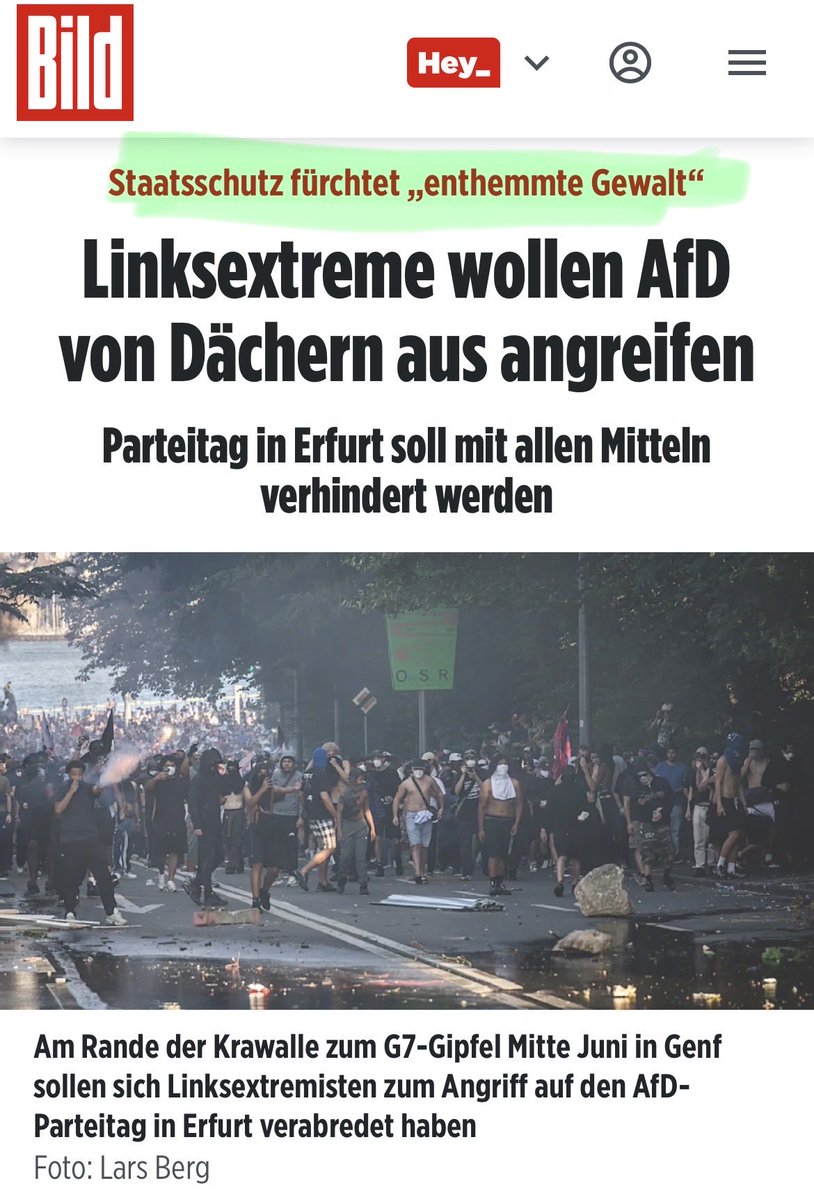 MGGA2021h's tweet photo. Wenn die „Guten“ die „Bösen“ angreifen. 
Sie wollen auch die AfD verbieten, diese Guten.  
Unterstützt von Links, Grün, SPD, den Gewerkschaften, NGOs usw. 

Wer ist der Faschist? https://t.co/1FpOtHqPH7