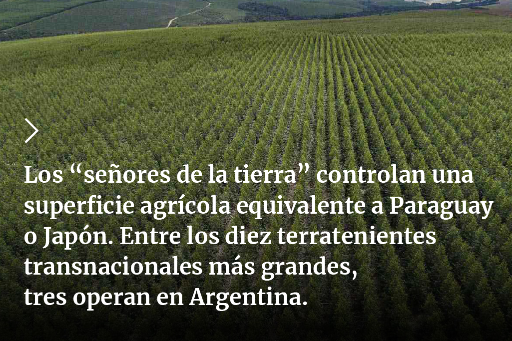 Tierra_Viva_'s tweet photo. 📊🚜🌎 Benetton, Cresud y Arauco son las empresas que operan en Argentina y figuran entre las máximas transnacionales con posesión de tierras agrícolas a nivel global, según un informe de la organización FIAN Internacional y Focus on the Global South. ➡️ https://t.co/fMcyH4T0tJ https://t.co/2FI8mxZlro