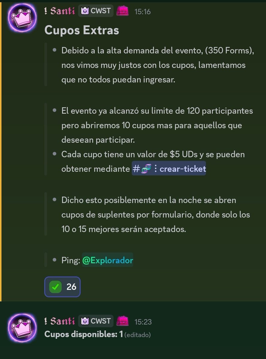 Moroowoo's tweet photo. Todavía alcanzo a comprar el último cupo /hjjj https://t.co/slFMxhDQEJ