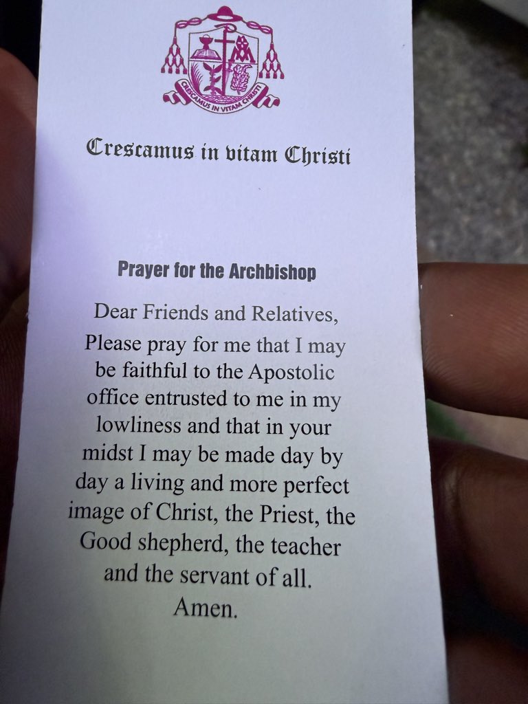 SimonKaggwaNjal's tweet photo. Archbishop Paul Ssemogerere greets you all as he celebrates his 70th birthday and invites you to pray for him. https://t.co/DpTqVDuljH