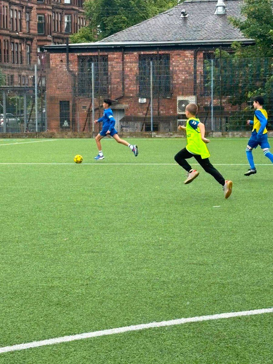 BSCGlasgow's tweet photo. A little sneak peek into Day 2... 👀💙

Less screen time. More play.
More friendships. More confidence.
More moments that matter.

This is what summer is all about! ☀️⚽

#BSCSummerCamp #PlayMore #CommunitySpirit #ActiveKids #Glasgow https://t.co/ScaDJbN8BB