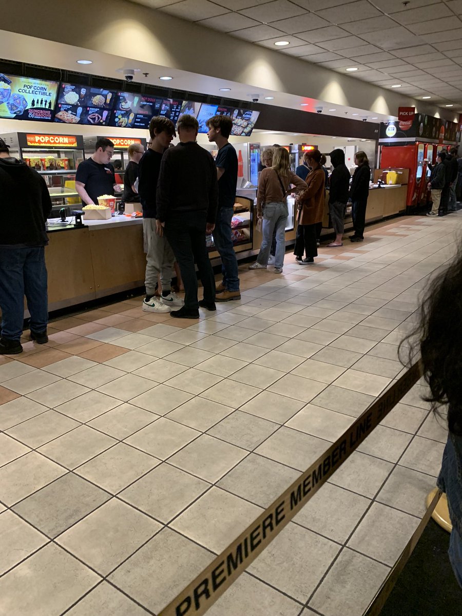 Danimalish's tweet photo. I see Christopher Nolan at AMC Burbank 16 fairly often. I remember when we watched AIR together. When realization hit we were watching the same movie in the same auditorium, it blew my mind. Dude just loves movies. https://t.co/klBd7IpONg