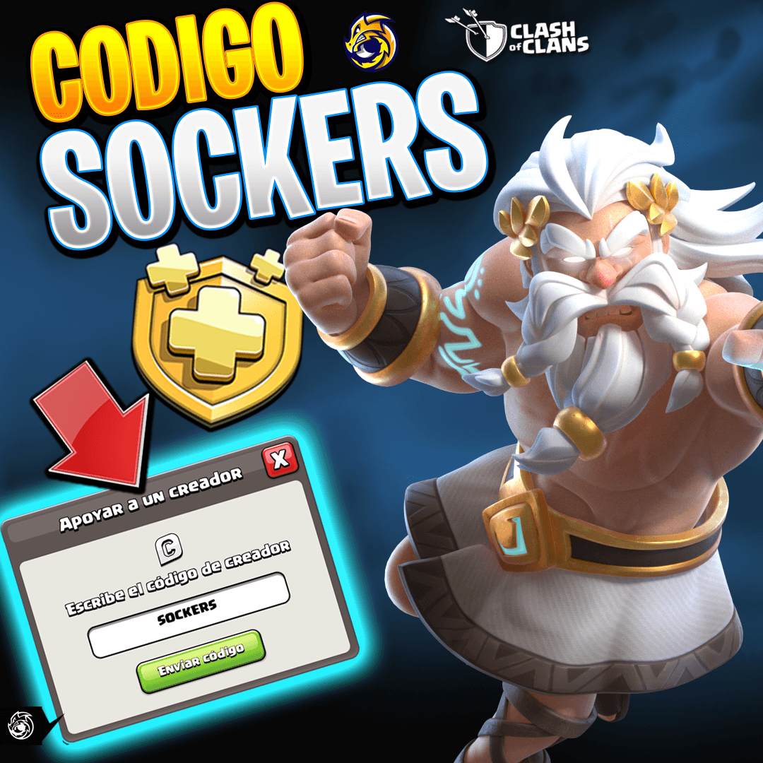 Sockers_'s tweet photo. 💥NUEVA PASE DE ORO: REGALO de SKIN del REY Zeus
usa ✅CODIGO SOCKERS

se activa aqui 👇
https://t.co/IGAIN5muAU

también puedes adquirirlo en la SUPERCELL STORE  👇https://t.co/7zi2hLiUt4

Gracias❤  #CLASHOFCLANS https://t.co/tIim6I5c3t