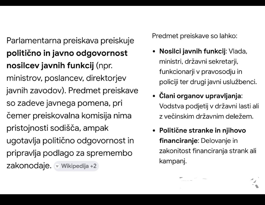brutus91101394's tweet photo. Dragi X-ovci, levičarji razširjajo o parlamentarni preiskavi diverzne nonsense, strašijo državljane, da se bo brskalo po njihovih telefonih in compih, preiskovalo njihive TRR itd. To je #bullshit. Tole so dejstva koga/kaj lahko parlamentarna preiskava preiskuje.
Prosim, delite🙏 https://t.co/03sleWufEp
