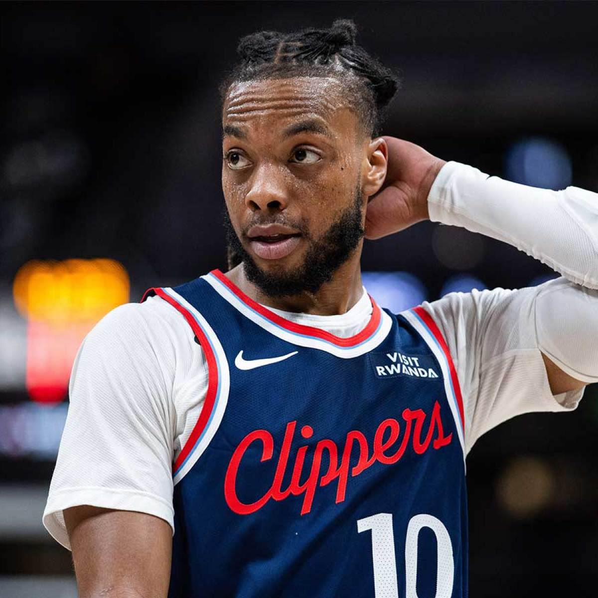 RTNBA's tweet photo. The Clippers potential roster next season:

PG: Darius Garland
SG: Keaton Wagler
SF: Brandon Ingram
PF: Derrick Jones Jr.
C: Brook Lopez

Bench:
• Kris Dunn
• Kobe Sanders
• Gradey Dick
• Jordan Millar
• Yanic Konan Niederhäuser
• Isaiah Jackson
• Baba Miller https://t.co/34wOhUPMZO