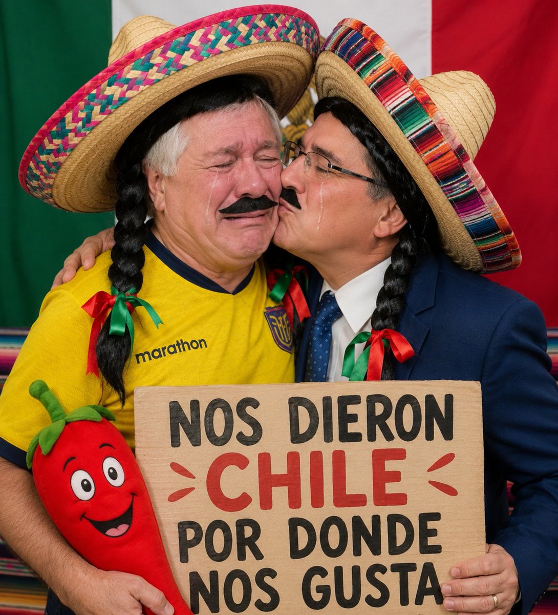 JessyeSamv's tweet photo. @babadmerchan @ConcejoQuito You have no idea about the massive Mexican call-out that's about to hit Ecuador 🍆🍆🍆 https://t.co/QB1ykA0HWN