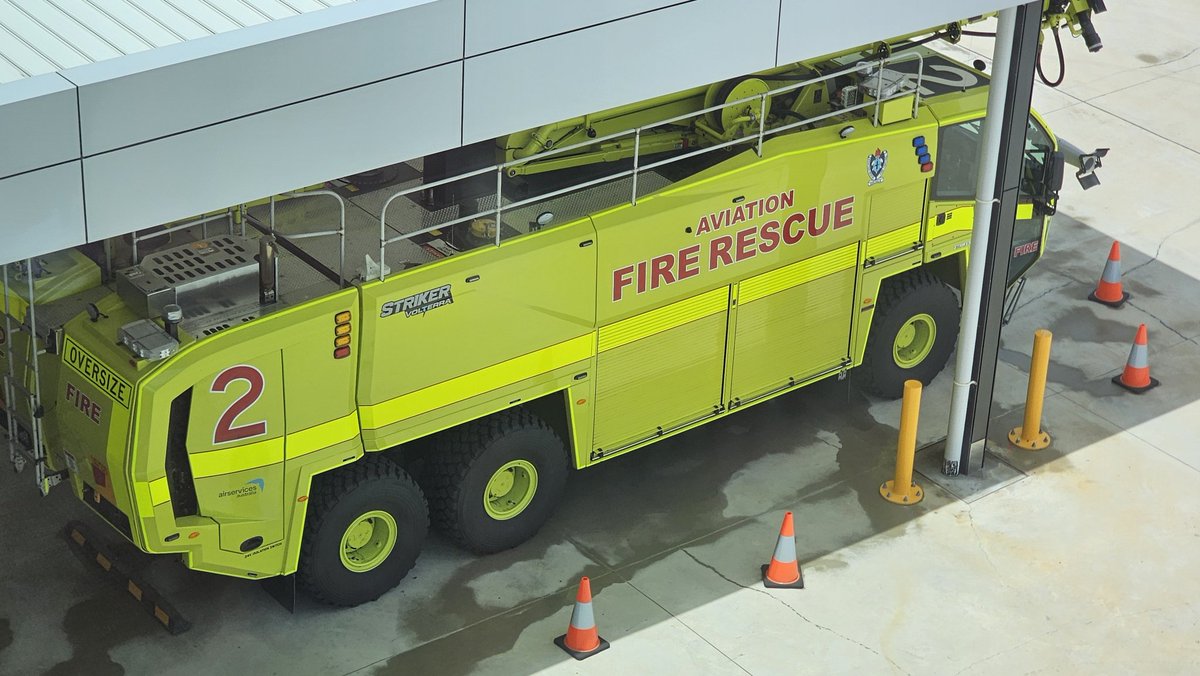 sydwestagribus's tweet photo. Emergency vehicle at Western Sydney International Airport ✈️
#WSI https://t.co/rTIVRDcN1i