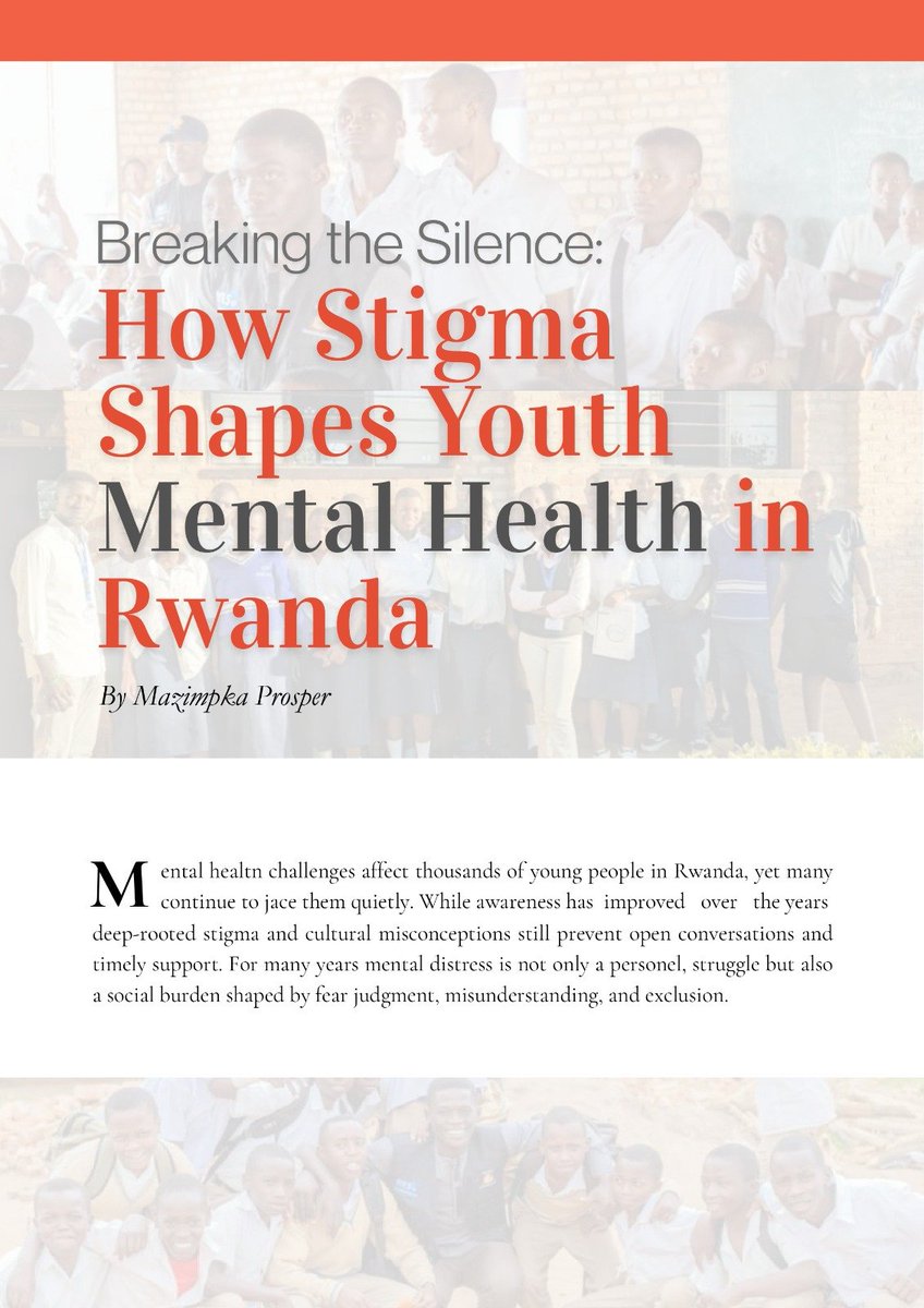 prospermazimpak's tweet photo. I’m pleased to share my #second #published #article on mental health, featured in an #Ethiopian magazine. This milestone reflects my ongoing commitment to advancing mental health awareness through evidence-based writing, advocacy, and knowledge sharing. 

📌Read Full article: 
https://t.co/X4ZOA8ZcFP

I believe that every article has the potential to inspire dialogue, challenge stigma, and encourage action. As a medical student and Co-Founder of @HealingHearts78  Hearts Initiative, I remain dedicated to learning, contributing to global conversations, and using research and storytelling to promote better mental health outcomes for individuals and communities across Africa. @harerimana_tito @nsanzimanasabin @AmbEinatWeiss @WHORwanda @nrs_rwanda @NewTimesRwanda @Nsengiymvathier @MethodeYusufu @YouthEngage_rw @YvanButera @RwandaYouthArts @JosephRyarasa @Y_Advocates @PlanRwanda @RwandaNGOForum