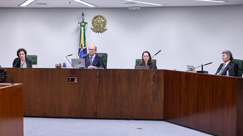 STF_oficial's tweet photo. ➡️ Ministro Gilmar Mendes apresenta balanço dos trabalhos da 2ª Turma. Em um ano de gestão do ministro, o colegiado julgou 8.740 processos em 15 sessões presenciais e 42 sessões virtuais: https://t.co/GgL7wonQzI

#PraTodosVerem: contém descrição da imagem https://t.co/jAkZ1Gfz6v