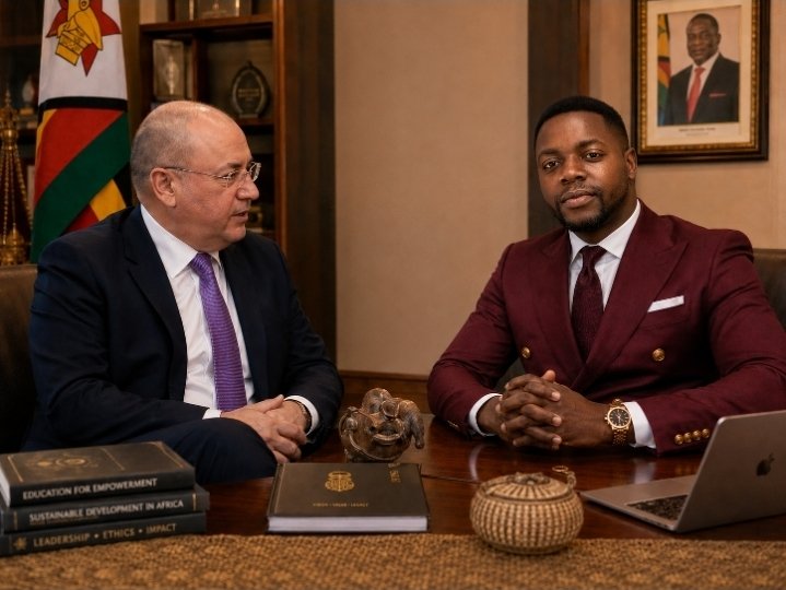 leon_maranget's tweet photo. Delighted to welcome the newly appointed Russian Ambassador to Zimbabwe, H.E. Sergei Berdnikov.
Welcome to Zimbabwe.
#Diplomacy #Mosco #Harare #cooperation 🇿🇼🇷🇺 https://t.co/Pr37MUtG0S