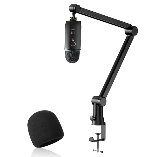DesignsRainbird's tweet photo. I just received a contribution towards Blue Yeti Mic Stand with Pop Filter - Microphone Boom Arm, Hidden Cables, Blue Yeti Microphone Arm with Mic Cover Foam for Studio, Podcaster, Streaming  from Anonymous via Throne. Thank you! https://t.co/AVTmWwRNP6 #Wishlist #throne https://t.co/jV9xtqFZpY