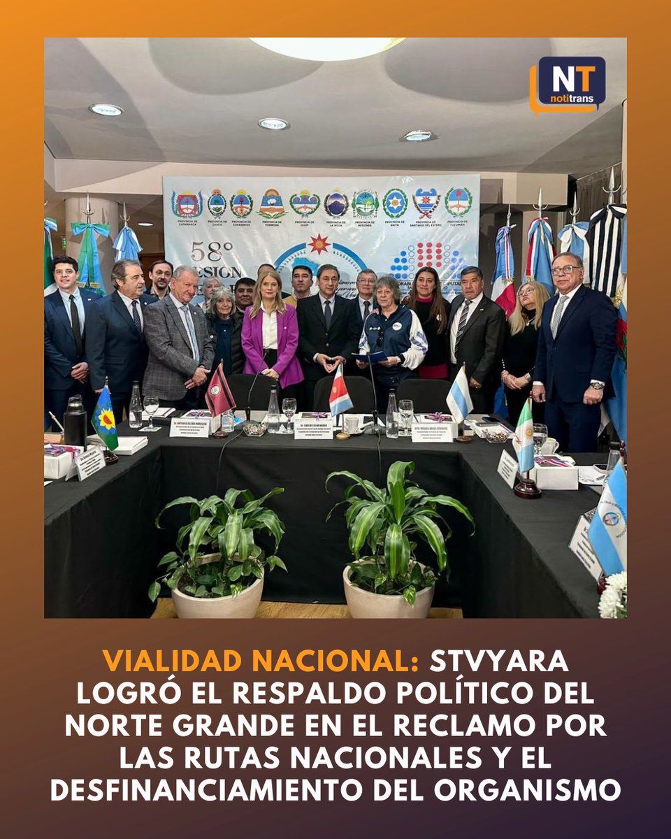 Notitrans's tweet photo. El Sindicato Trabajadores Viales celebró la aprobación por parte del Parlamento del Norte Grande del reclamo que había presentado el gremio ante el severo desfinanciamiento de las rutas nacionales y de la retención ilegal de fondos del SISVIAL. 

https://t.co/6FSk9OTMq4 https://t.co/MhvP15Lp0e
