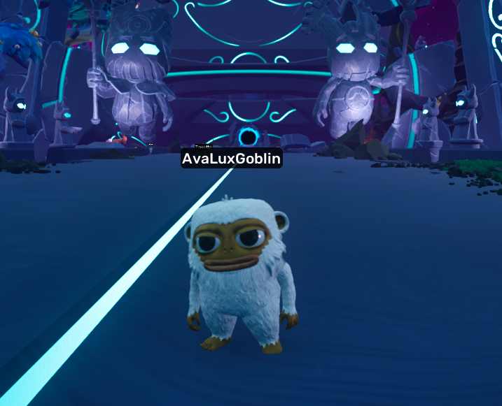 AvaLuxGoblin's tweet photo. Wen white Monkee hits different ! https://t.co/bziFfqV5Xk