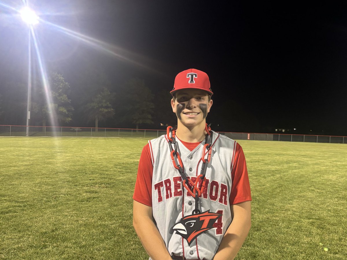 Treynor_Cards's tweet photo. Reece was last nights player of the game. He went 2-3 with a single and a HR as well as HP. Congrats Reece. https://t.co/M6dj3gXxZn