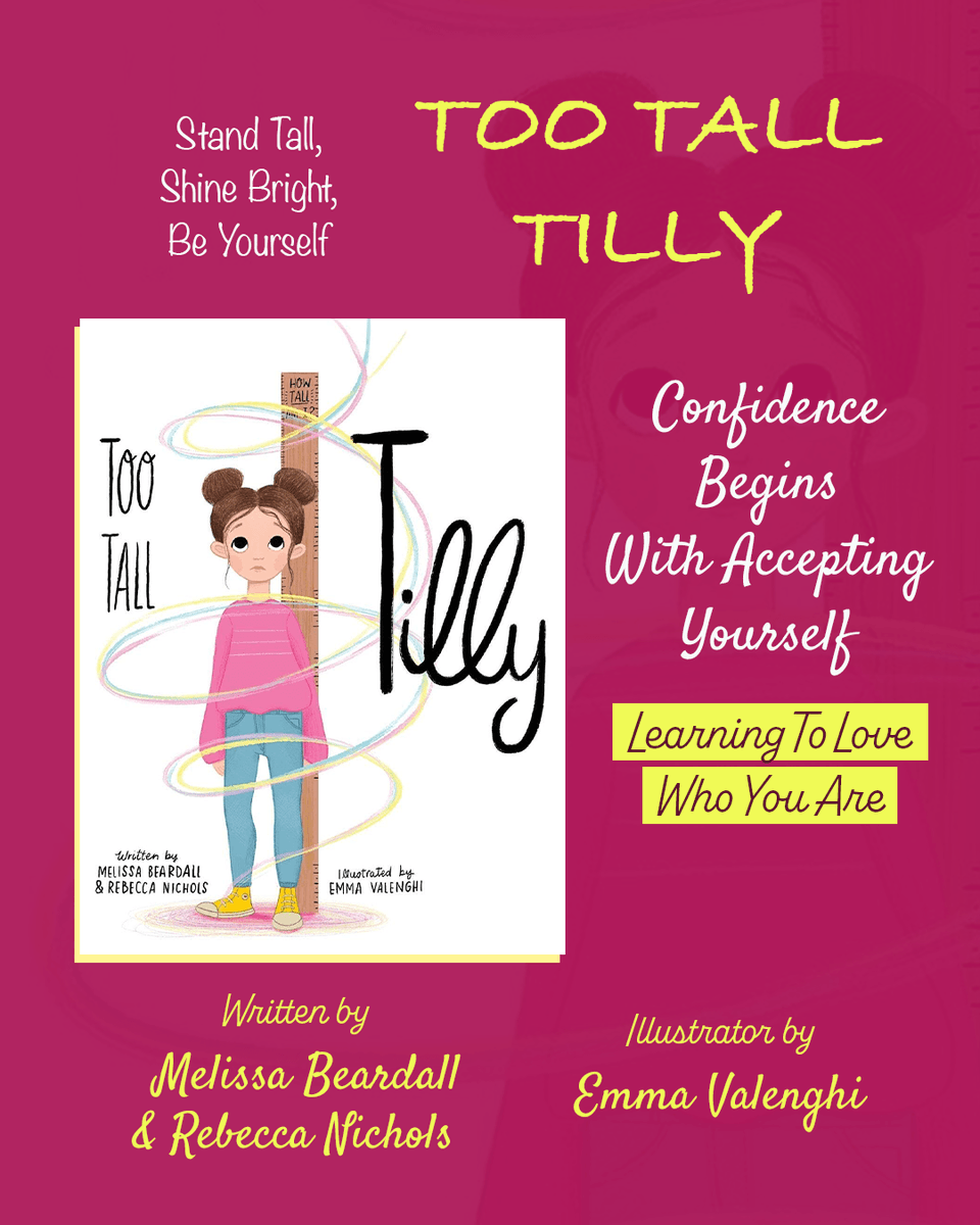 ARTofWriting's tweet photo. A touching picture book for children who have ever felt too tall, too different, or simply not enough. Tilly's story reminds them they already shine. By Melissa Beardall, Rebecca Nichols
‌
Available on - Amazon https://t.co/fkzuWwShR0