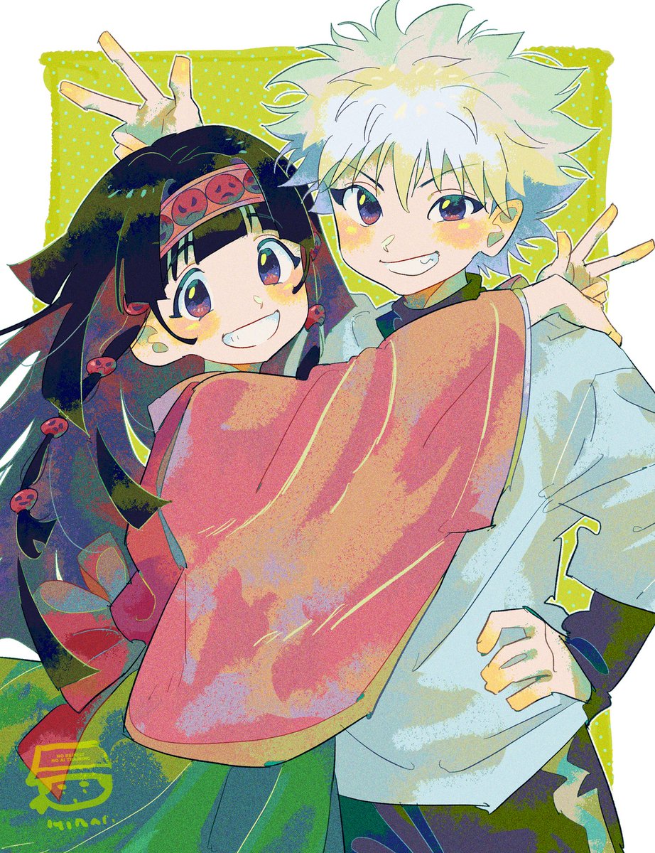 hirame_hr's tweet photo. キルアとアルカ⚡️#hxh #hxhfanart https://t.co/kkXwxyvYZ6
