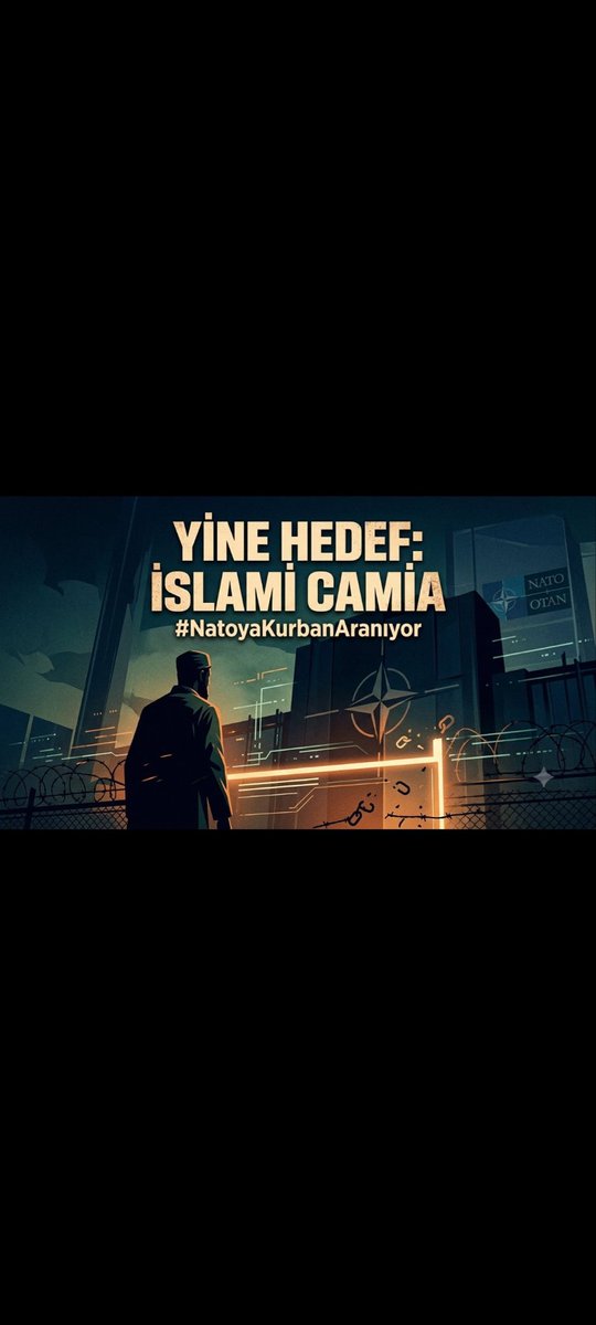 idrisbora3434's tweet photo. Yine hedef İslami camia.

#NatoyaKurbanAranıyor https://t.co/gEmQpoyeEp