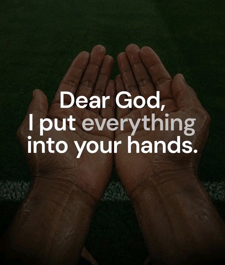 AkintayoFeranmi's tweet photo. Dear God,

As a new month begins tomorrow, I place everything into Your hands.

Every plan.
Every worry.
Every goal.
Every unanswered prayer.
Every area where I feel uncertain about the future.

Go before me this month.

Lead me when I do not know what to do.
Strengthen me when I feel tired.
Correct me when I drift.
Protect me from distractions, pride, fear, and anything that pulls me away from You.

Help me trust You even when I cannot see the full picture yet.

I pray this month would not just be productive, but purposeful.
Not just successful, but surrendered.

Teach me to seek You before anything else.
To remain grateful in every season.
To remember that my peace does not come from circumstances but from Your presence.

Open the right doors.
Close the wrong ones.
And give me wisdom to know the difference.

No matter what this month brings, remind me that You are already there before me.

In Jesus’ name,
Amen.