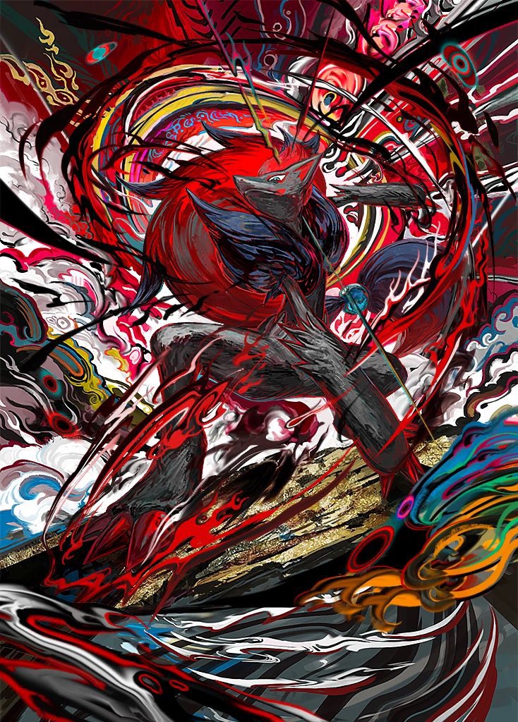 OOC_Unova's tweet photo. Zoroark is simply the best Pokemon https://t.co/9Q1GcUniT1