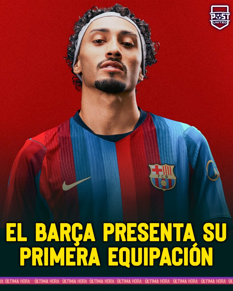 postunited's tweet photo. 💙❤️🆕 EL BARÇA PRESENTA SU NUEVA PRIMERA EQUIPACIÓN

‼️ El MACBA se convirtió en el escenario para la puesta de largo

🤔 ¿Os gusta? https://t.co/pMT5i2zKz5