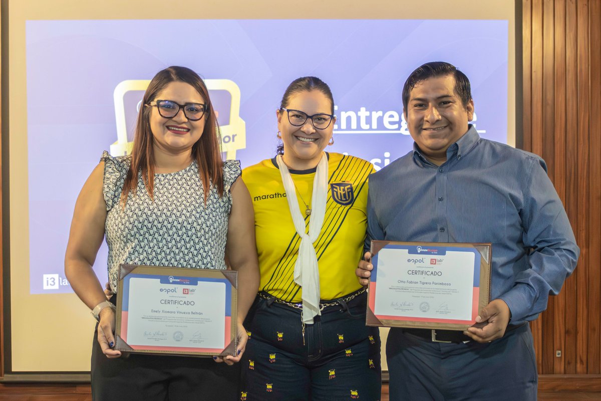i3labespol's tweet photo. Brújula Politécnica es un nuevo ejemplo del impacto de #InnovAcción. Desarrollada a partir de un reto institucional, esta aplicación acompañará a los futuros estudiantes durante su proceso de admisión. Durante el evento también se presentó la séptima edición de InnovAcción. https://t.co/Zjnzh2WxdF