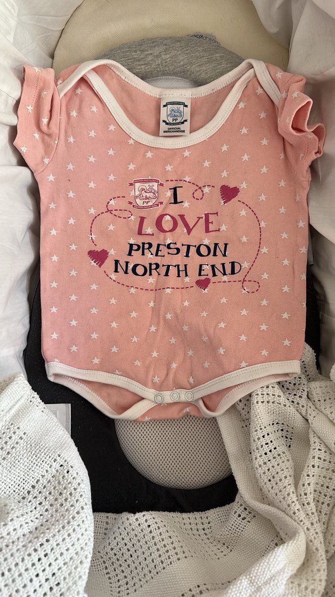 wiggsy97's tweet photo. @pnefc’s newest fan ready and waiting for the north end playoff push 2026/27 #pnefc #coyw https://t.co/Dzh33Zto85