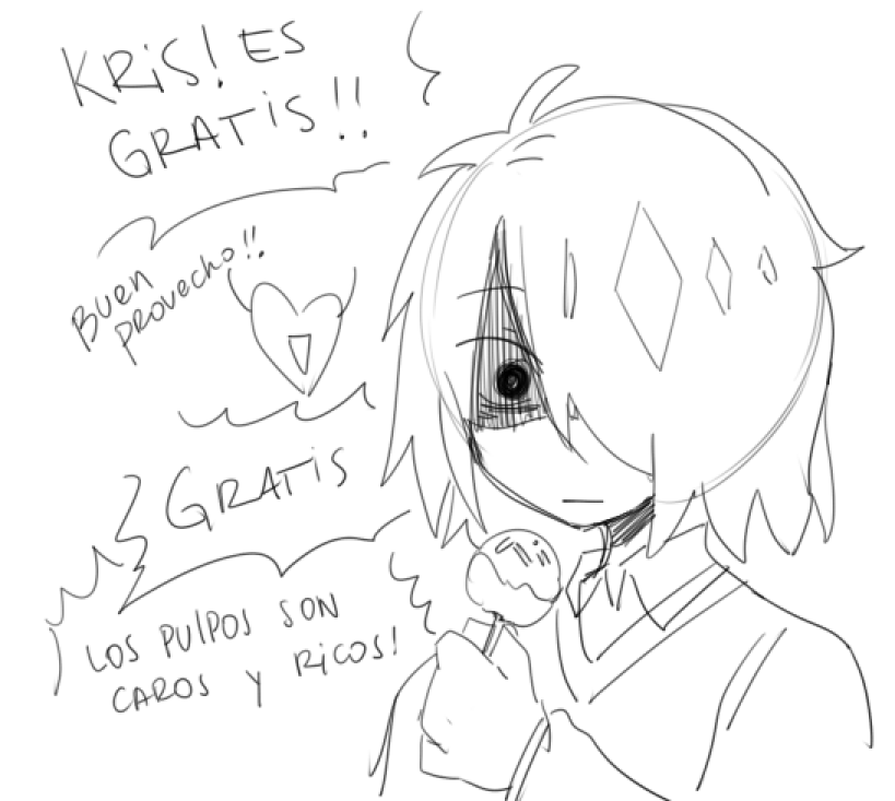 empearts's tweet photo. #deltarunespoilers 
Doodle rapido y feo
No me di cuenta hasta mucho más tarde cuando Twitter me dijo que eso era el cadaver de Onion-san. https://t.co/vV5JvSAOOG