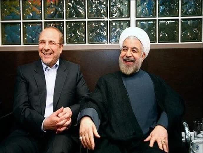Mohammadvalineg's tweet photo. حسن روحانی: 
برجام سند افتخار نظامه 
قالیباف:
تفاهمنامه سند افتخار ماست 

و هر دو هم بر خلاف نظر امامین انقلاب بوده و هست https://t.co/sBcYMJq3yr