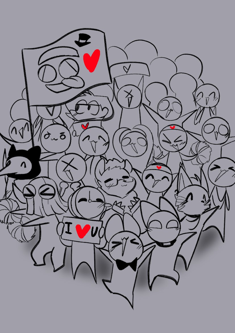 DibujoDona56243's tweet photo. I LOVE YOU CAINE!! He gave it his all! @Aryam_0w0_ @Jaek_garabatos @Broken31s @moto_komodo 
.
#tadcㅤㅤ #TADCㅤ #tadcfanarts #TADCaine https://t.co/woJG36FnIt