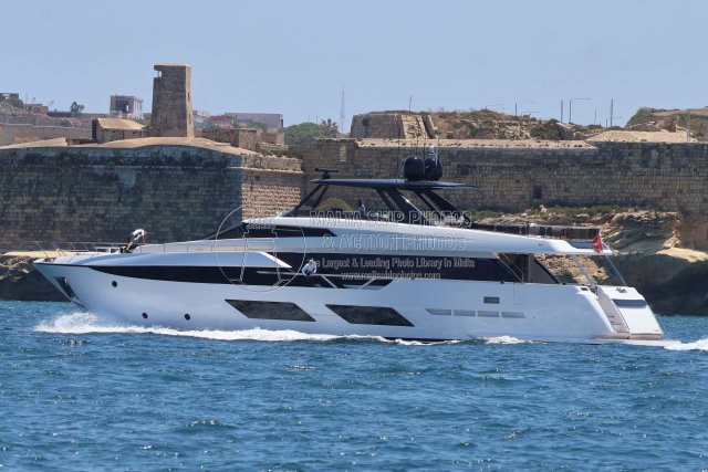 Shipguru's tweet photo. #2024built #FerrettiYacht #GC_CALM #justleft #grandharbourmalta - 30.05.2026 - https://t.co/nfgboxc3g3 - NO PHOTOS can be used or manipulated without our permission @FerrettiGroup @boatint @boatingmagazine @ybw @YachtspotterCom @worldshipsoc @yachtworld @YachtInfluence https://t.co/n4femXjjNE