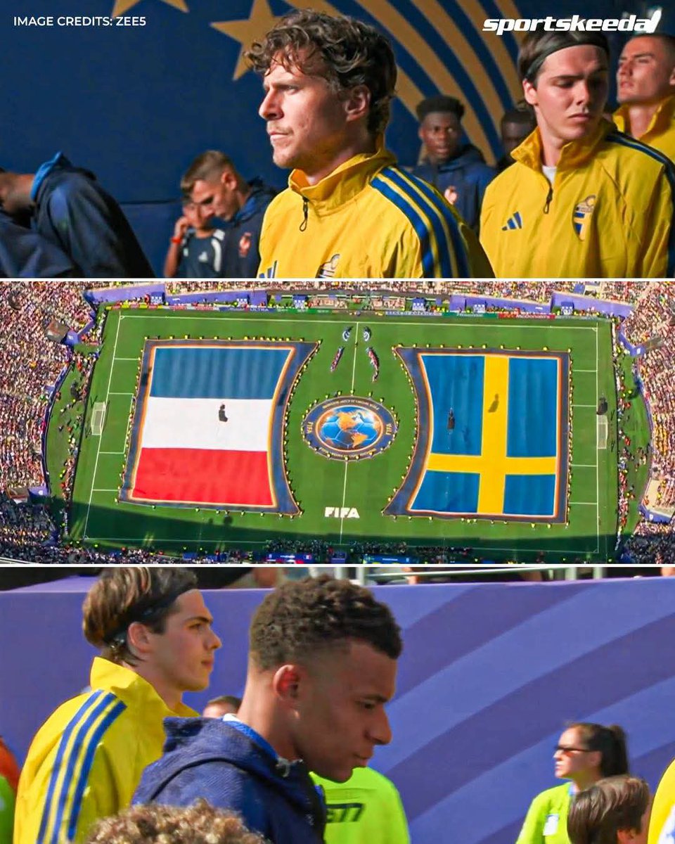 indust69377's tweet photo. 𝗜𝗧’𝗦 𝗧𝗜𝗠𝗘! 🇫🇷🇸🇪🔥

France and Sweden face off in a huge Round of 32 clash. 🤩⚔️

Who will book their place in the last 16? 🧐

#France #Sweden #FIFAWorldCup #WC2026 https://t.co/5aZvM2kxI4