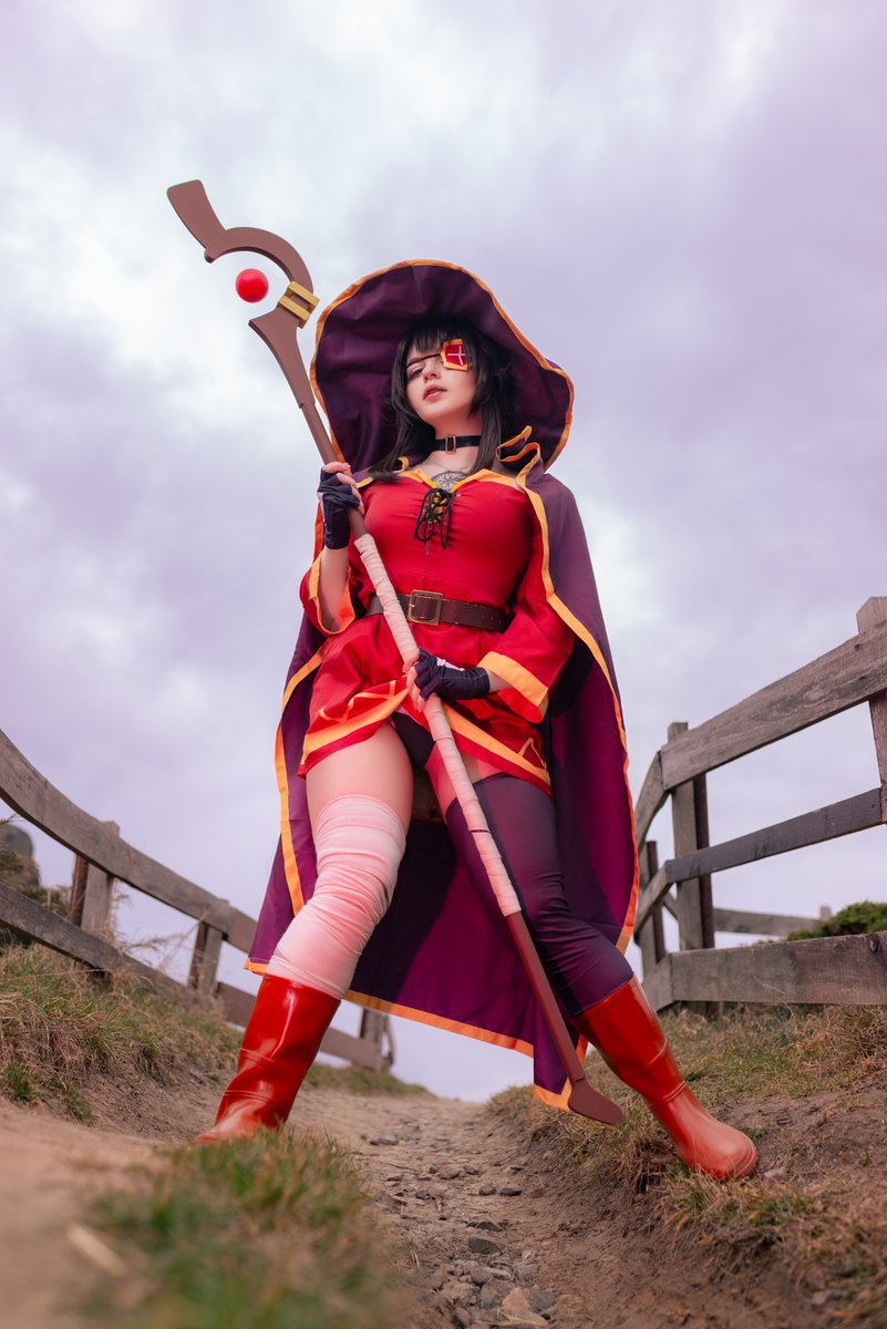 MySugarShrimp's tweet photo. Megumin want to 💥KABOOM 💥 your mind with her beauty! https://t.co/JIFuLPqiJj