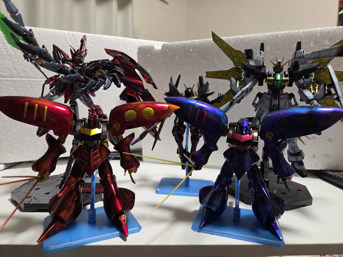 urama6248's tweet photo. 購入数8箱 制作数5体！

6月はこんな感じでした！

購入数が初の1桁に収まりました。制作数も増えて中々いい感じに抑えられてるのではないでしょうか？まだマイナスまでは程遠いですが減らせるように頑張ります。
 #積みプラ   #罪プラ https://t.co/pBPxTiRmaY